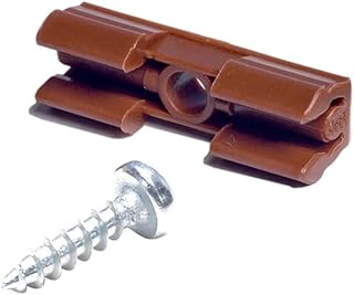 Removable Hidden connectors Hidden connectors Byrne Selected Drawers connectors Cabinet Laminate Concealed Carpentry Fasteners Dovetail Connector Grille connectors [100 Set A Pack]