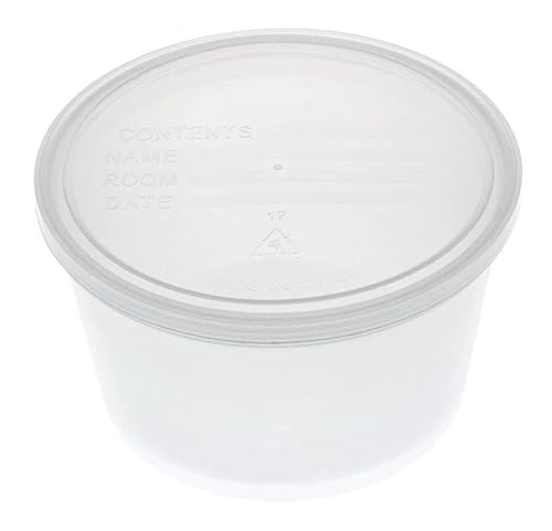 Denture Container, Clear,25,Pack,DYND70292Z