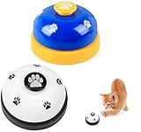 🐾 Entrenamiento inteligente del orinal: el juego de timbre para perros puede ayudar a su perro a desarrollar buenos hábitos para hacer que su perro sea disciplinado y inteligente. Para los perros, los hábitos desarrollados por la campana de entrenamiento son el regalo perfecto para acompañar su vida, incluidos los timbres de las puertas de los perros. El juego de dos campanas se puede colocar afuera o dentro de la puerta.