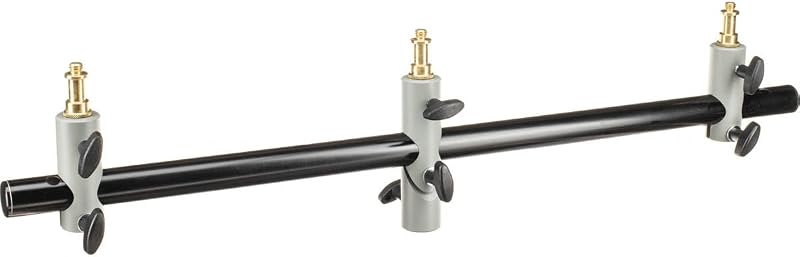 Manfrotto 154B Triple Microphone Holder (Black)