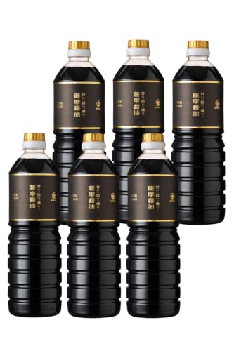 吉村醸造(株) サクラカネヨ 薩摩醤油 1L×6本 [入金確認後、30日以内の発送]