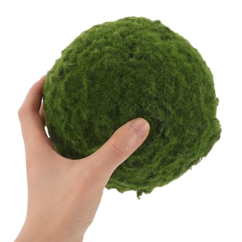 JEWEDECO リアルなフェイクボール 花瓶装飾用ボール 緑 直径15cm 軽量 ポータブル ホームディスプレイ 窓装飾 ホリデーディスプレイ [4]