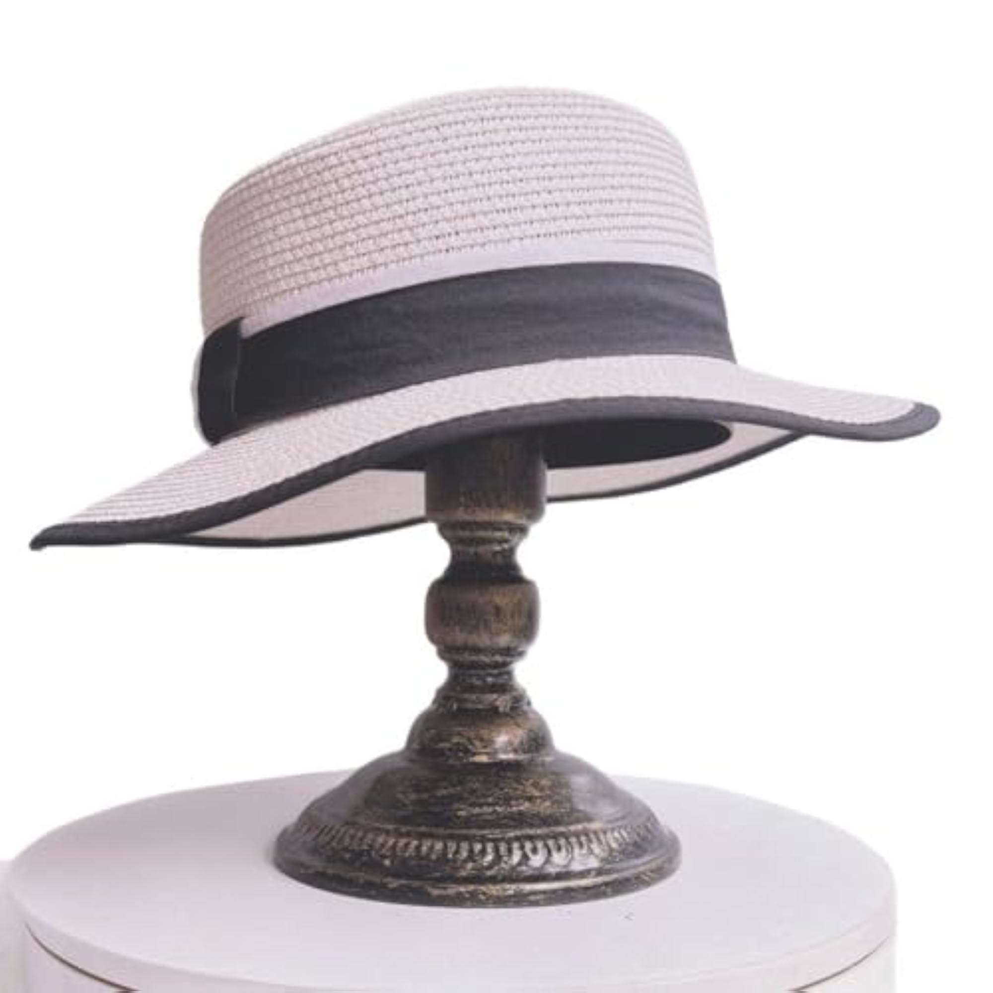 Rustic Sturdy Tabletop Hat Rack for Hair Salon & Market Shop