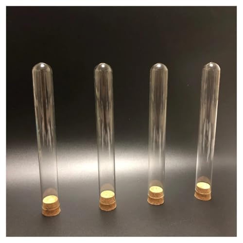 Tubes à essai en verre hermétiques pour conserver vos semences et échantillons | 30 ml