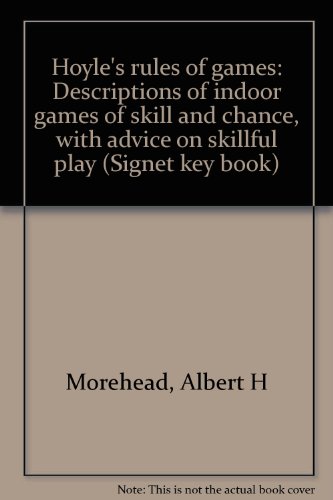 Hoyle's rules of games: Descriptions of indoor ... B0007HS19I Book Cover