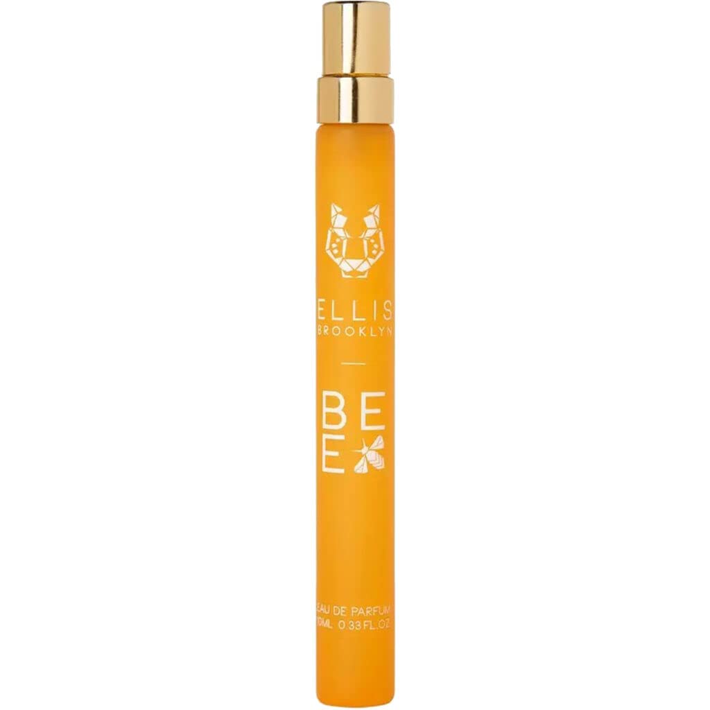 Ellis BrooklynEau de Parfum Travel Spray - Bee - Sandalwood, Honey, Cinnamon & Vanilla Fragrance, Travel Perfume, Mini Perfume for Women - Clean, Vegan, Paraben-Free, Cruelty-Free (.33 fl oz)
