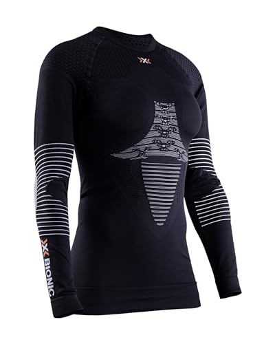 X-BIONIC Energizer 4.0 Shirt maillot thermique femme idéal pour le ski et trail