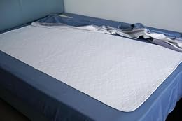 Careboree Reusable Bed Pad 36"x72" King Size Waterproof Non-Slip Underpad