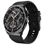 Smartwatch aurafit relógio inteligente para homens tela full touch