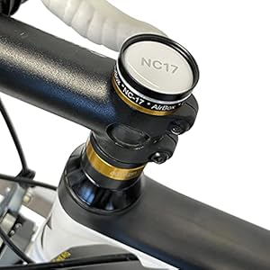 NC-17 Connect AirBox A-Headset Mount | Fietshouder met diefstalbeveiliging voor de Apple AirTag | Alleen voor fietsen…