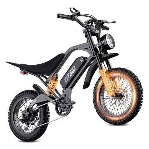 Xathquia Electric Dirt Bike for Adults Teens, 4500W Peak Motor,