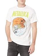 Official Metallica merchandise Classic fit Seamless double needle 7/8" collar Taped neck and shoulders to provide durability Preshrunk jersey knit