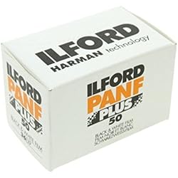 Ilford Pan F Plus 35mm Black and White Negative Roll Film Bundle (36 Exposures, 2-Pack) (2 Items)