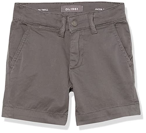 Short Jacob DL1961 garçon gris 3 ans en coton stretch ultra résistant