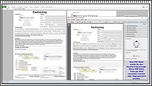 Elektronischer digitaler KFZ Handel Kaufvertrag Gebrauchtwagen gewerblich oder privat Software mit Rechnungsformular ohne und mit MwSt und weiteren Formularen Elektronischer digitaler KFZ Handel Kaufvertrag Gebrauchtwagen gewerblich oder privat Software mit Rechnungsformular ohne und mit MwSt und weiteren Formularen