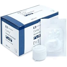 Curity Conforming Stretch Bandage, 1" x 75" Sterile Cotton/Polyester Wrap for Securing Dressings, IVs & Splints, Mild Compression Support, Contours to Body, LatexFree, 2230 8 Boxes of 12