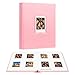 Album fotografico con 128 tasche e spazio per scrivere, finestra anteriore, dimensioni 3 pollici compatibile con Fujifilm Instax Mini 12 11 9 8 7s 99 40/Polaroid 300/HP Sprocket/Fotocard Kpop (Rosa) immagine