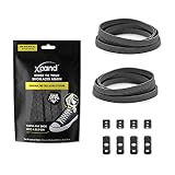 Xpand No Tie Shoelaces System with Elastic Laces - One Size Fits All Adult and Kids Shoes