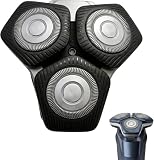 SH71/50 Rasurköpfe, Ersatzklingen für Philips 5000 S55XX 7000 S7XXX, Scherkopf kompatibel mit Philips Series 5000 S55XX und Series 7000 S7XXX Rasierern