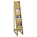 Safco Products 4622NA Bamboo Magazine Floor Display, 4 Pocket, Natural