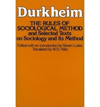 Paperback Rules of Sociological Method by Emile Durkheim(1982-12-01) Book