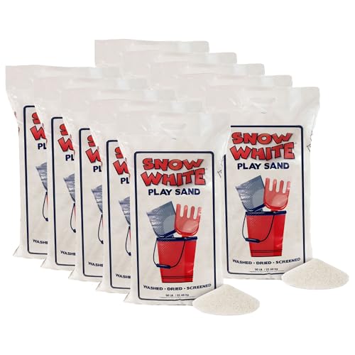 U.S. Silica 10 Pack Large 50 Pound Play Sand, Finely