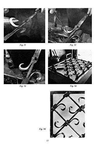 Decorative Ironwork: Some Aspects of Design and Technique (Fox Chapel Publishing) 7 Iron Grilles with Step-by-Step Instructions & Photos; Instruction Manual for Intermediate to Advanced Blacksmiths - Thumbnail 3