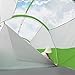CAMPROS CP Tent-8-Person-Camping-Tents, Gifts for Family Waterproof Windproof Family Tent, 5 Large Mesh Windows, Double Layer, Divided Curtain for Separated Room,8 Person, Camping & Hiking - Green