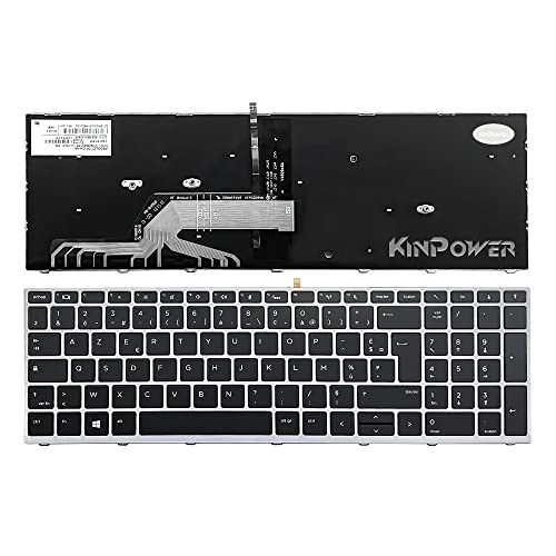 Clavier Azerty HP Probook 655 G4 Rétroéclairé Pièce Réparation PC