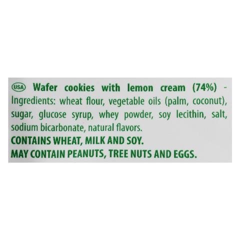 Gastone Lago Party Wafers Lemon Cream Filling 8.82 Oz, 250G (Pack Of 3) (Lemon, 3-Pack) #TOP5