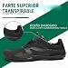 Imagen de SAGUARO Zapatillas Barefoot Hombre Mujer Zapatillas Minimalistas Zapatos Barefoot Calzado Minimalistas Zapatillas de Trail Running Barefoot Shoes para Zero Drop Suela Negro Pasas