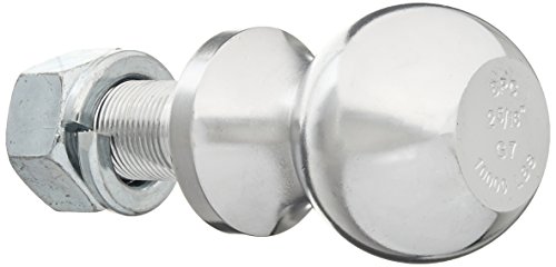 Buyers Products 1802027, 2-5/16\" Chrome Hitch Ball With 1\" Shank Diameter x 2-3/4\" Long, Hitch for Trailers, 10,000 lbs Weight, Utility/Safety Truck Towing