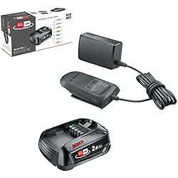 Bosch kit de batería y cargador de 18 V (1x batería 2,5 Ah, cargador AL 18V-20, sistema de 18 voltios, en caja)