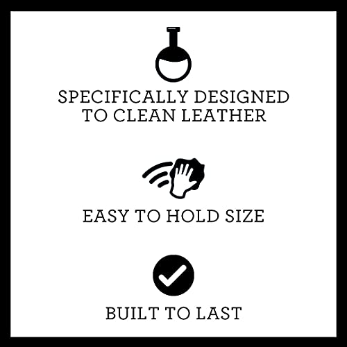 Trinova Leather Brush For Cleaning Upholstery, Cleaner Car Interior, Furniture, Couch, Sofa, Boots, Shoes And More. Premium Quality #TOP1