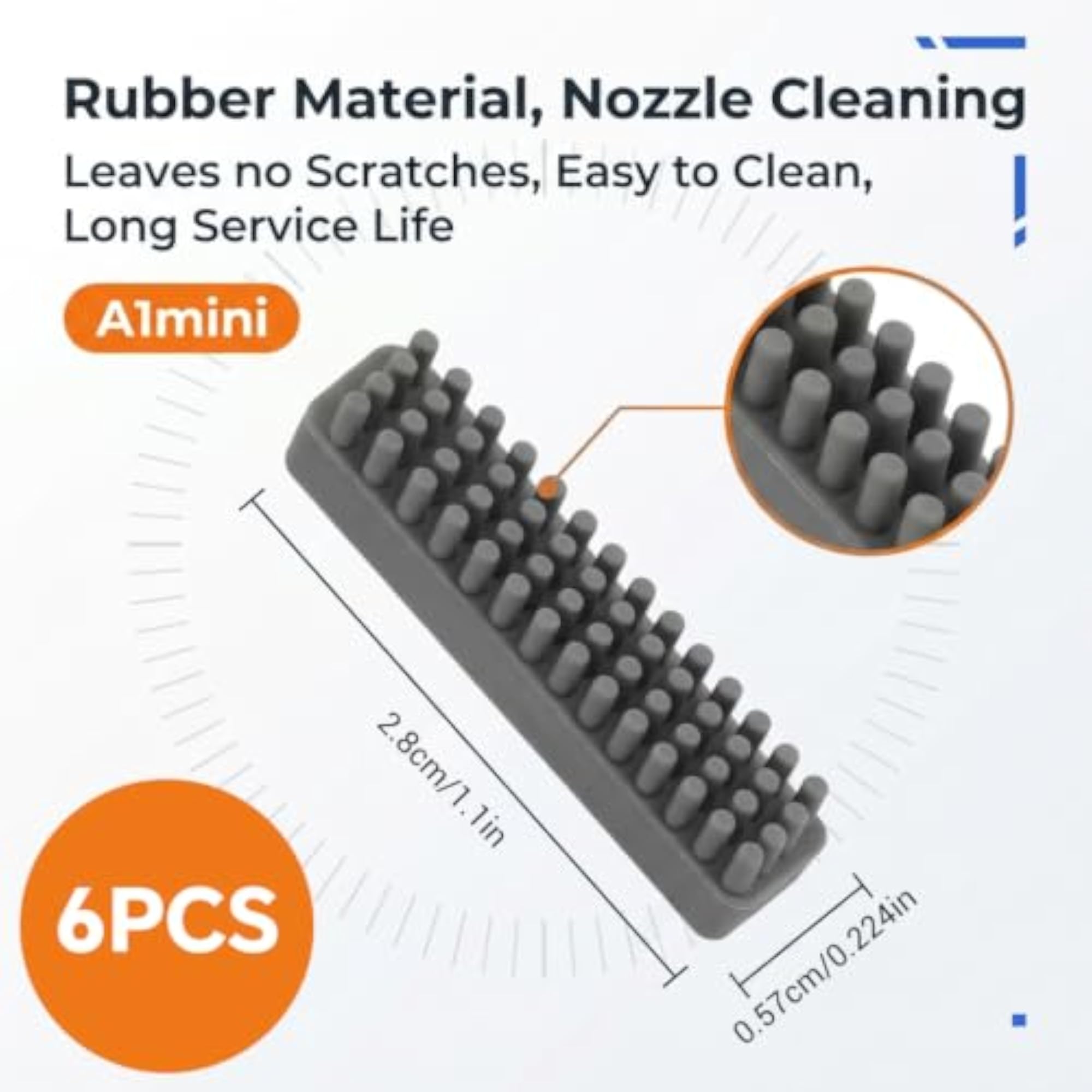 3D Printer Nozzle Cleaning Brush for Bambu Lab A1 Mini