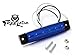 Tree Leds Interior Boat Light Marine Strip Utility LED Deck Lights for Boats 12 Volts Blue Lens (Pack of 2)