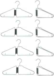 Wisboey 8 Piezas Perchas Plegables, Perchas De Plástico Plegables, Perchas Portátiles Plegables, Perchas Plegables (Verde)
