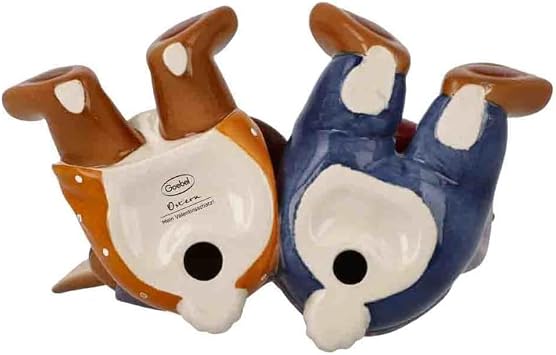 Goebel Rabbit Couple Figurine My Valentine Treasure! Made of Stoneware, Dimensions: 12 x 8 x 12 cm, 66-845-84-1