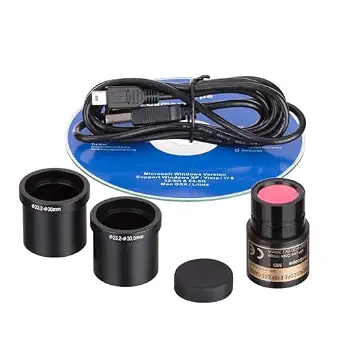 AmScope 12MP USB 2.0 Color CMOS Digital Microscope Camera MD1200A