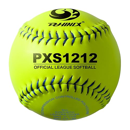 PHINIX 12" Leather Practice Softball