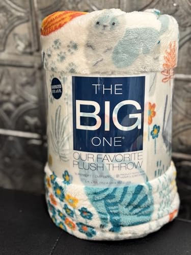The Big One Throw Blanket Plush Super Soft Warm Cozy Oversized 60 x 72 inches (Cats)