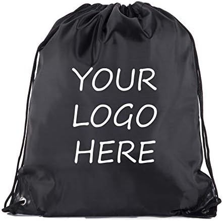 Mato & Hash Custom Printed Drawstring Bags Cinch Sacks Backpack Pull String Bulk Promotional