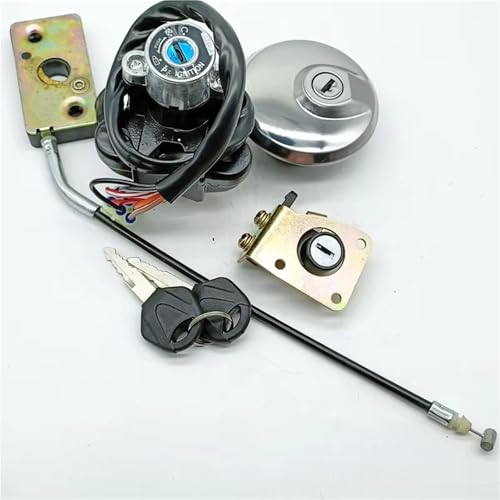 Tapa combustible e interruptor encendido para reparar Suzuki GZ250 5