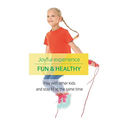 KSY Kids Luxury Jump Rope (UA115, Yellow) – Soft Ergonomic Grip for Children | Lightweight, Safe & Colorful | Adjustable PVC Rope, Premium Build, Made in Korea by KSY JUMP ROPE - Image 4
