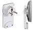 Produktbild Kanlux Schuko-Stecker, weiß, extra flach 2P + PE-W