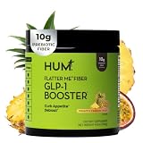 HUM Flatter Me Fiber Pineapple Passion Fruit Fiber Powder, 10 Servings