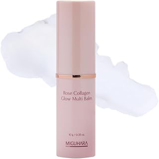 MIGUHARA Rose Collagen Glow Multi Balm | Korean Skincare | All-in-One Hydrating Multi Balm Stick (10g/0.35 oz.)