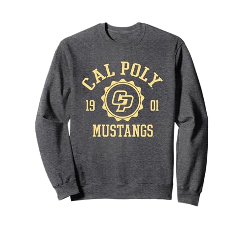 Cal Poly Mustangs Stamp Logo Officially Licensed Sweatshirt