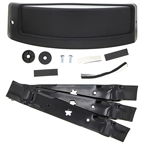 Husqvarna 591102101 54-Inch Mulch Kit for Clear Cut Mower Decks, Black & White Color by Husqvarna - Used condition - US$102.50