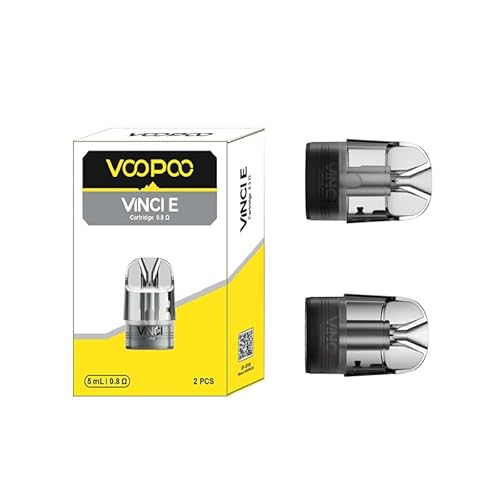 VOO POO VINCI E Series 交換用ポッドカートリッジ 【Argus E40】, 【VINCI E80 & E120】 (2pcs/pack) ブープー ヴィンチEシリーズ 電子タバコ用 (0.8ohm)